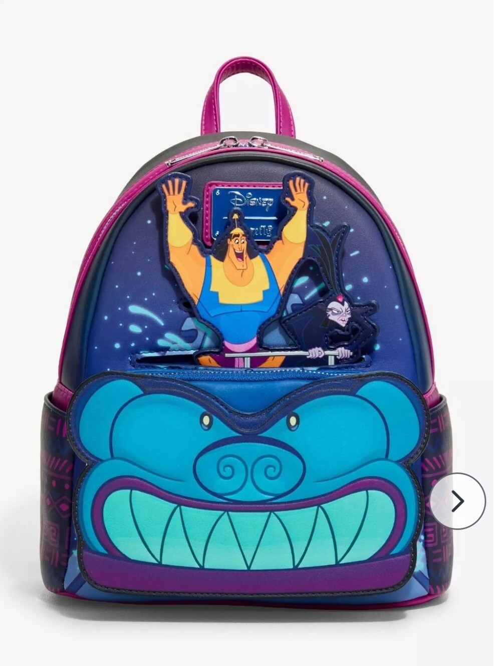 Loungefly Disney The Emperor's New Groove Kronk & Yzma Coaster Mini Backpack NWT